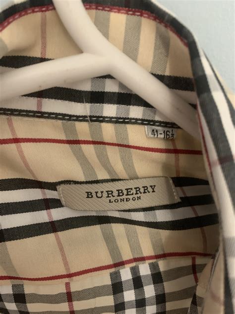 burberry repliqu|authentic Burberry labels.